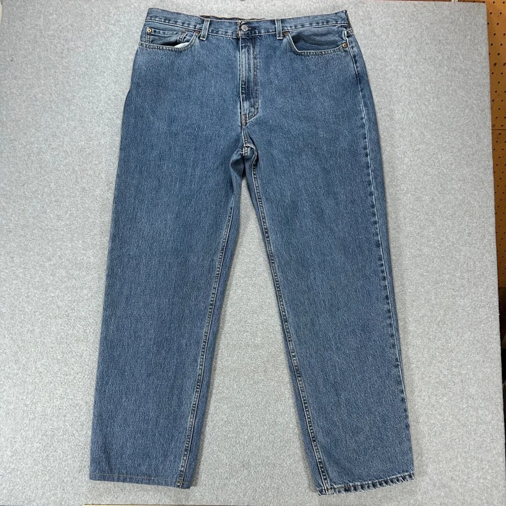 Levi's Jeans 550 Relaxed Fit Mens 39x33 Blue Denim Classic Streetwear